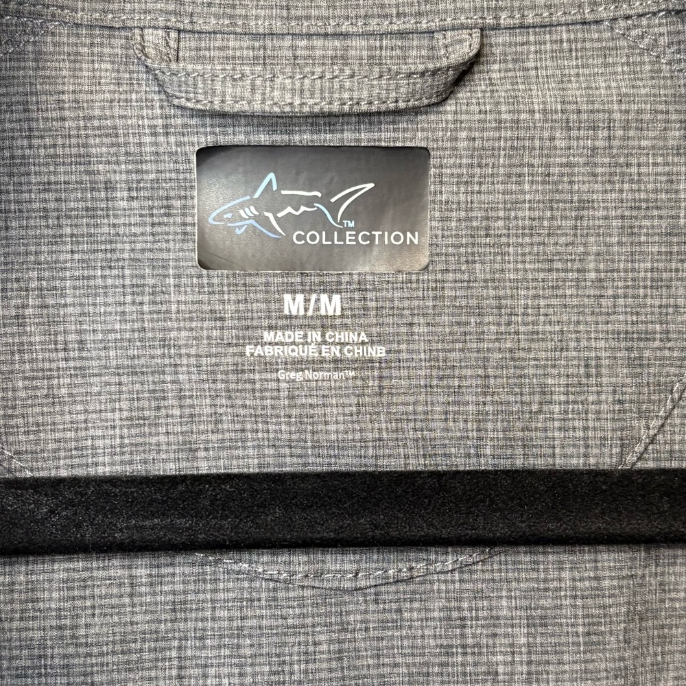 Greg Norman Golf Jacket Mens Medium Pro Shop Exclusive SLC Country Club Zip Up - Picture 2 of 16
